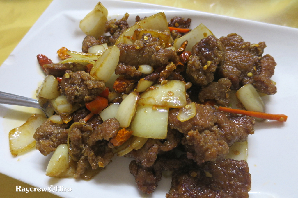 モンゴル牛肉のレシピ